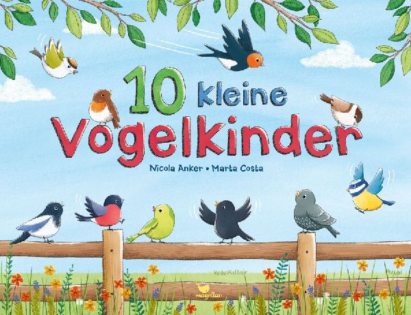 10 kleine Vogelkinder