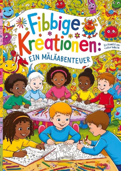 "Bunte Kreationen: Ein Abenteuer zum Ausmalen"