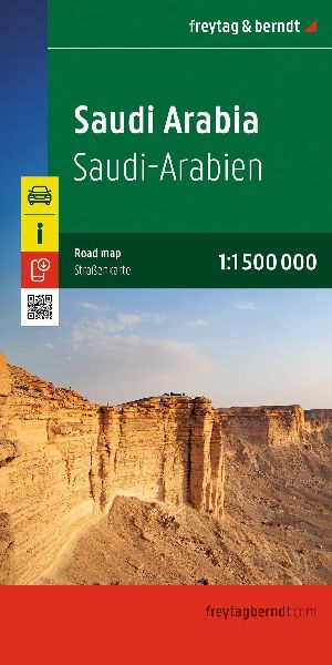 freytag & berndt Straßenkarte Saudi-Arabien 1:1,5 Mio.