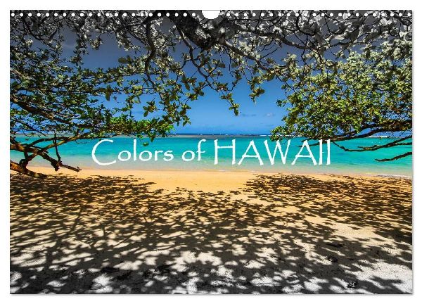 Colors of HAWAII (Wandkalender 2026 DIN A3 quer), CALVENDO Monatskalender