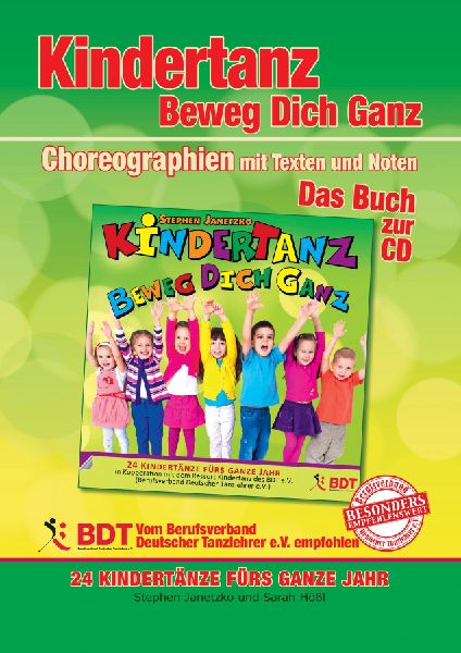 KINDERTANZ - beweg dich ganz! 24 Kindertänze fürs ganze Jahr (innen in schwarz-weiß)