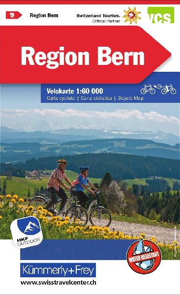 Region Bern Nr. 09 Velokarte 1:60 000
