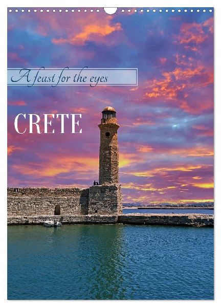 A feast for the eyes - Crete (Wall Calendar 2026 DIN A3 portrait), CALVENDO 12 Month Wall Calendar