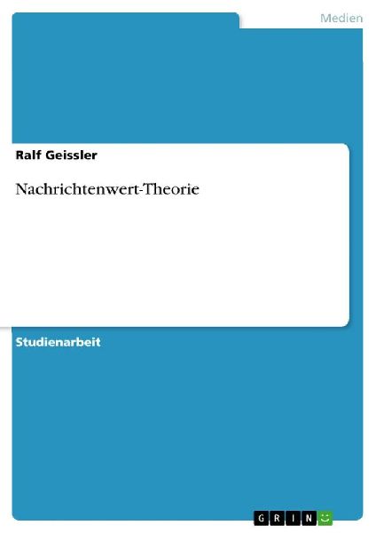 Nachrichtenwert-Theorie