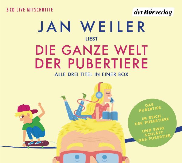 Die ganze Welt der Pubertiere. Drei Titel in einer Box