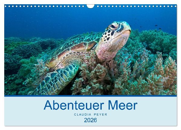 Abenteuer Unterwasser (Wandkalender 2026 DIN A3 quer), CALVENDO Monatskalender