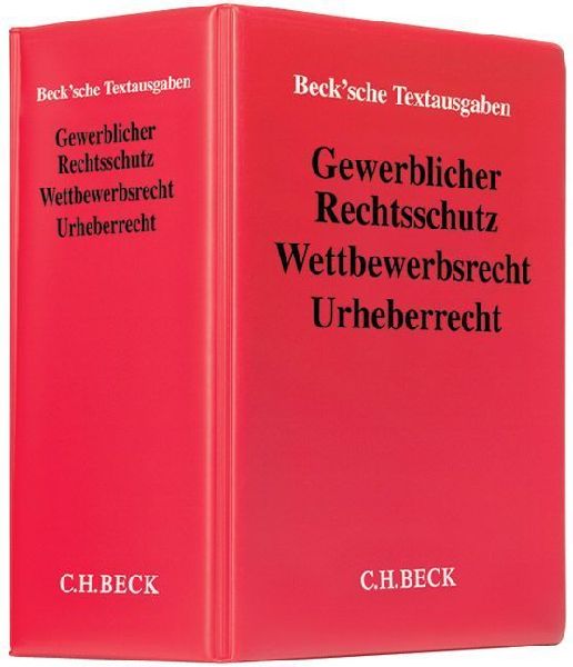Gewerblicher Rechtsschutz, Wettbewerbsrecht, Urheberrecht (mit Fortsetzungsnotierung). Inkl. 79. Ergänzungslieferung