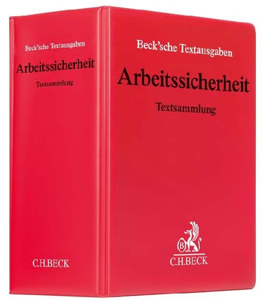 Arbeitssicherheit (mit Fortsetzungsnotierung). Inkl. 82. Ergänzungslieferung
