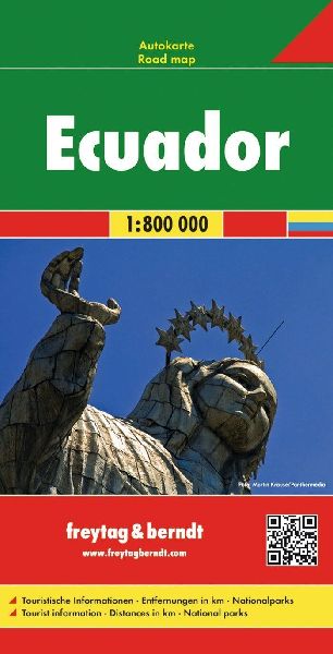 Ecuador, Autokarte 1:800.000
