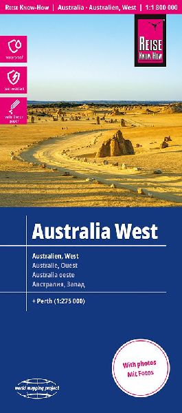 Reise Know-How Australien, West / Australia, West (1:1.800.000)