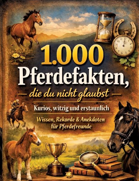 1.000 Pferdefakten, die du nicht glaubst