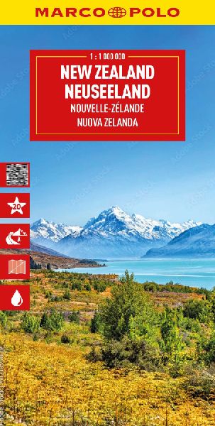 MARCO POLO Reisekarte Neuseeland 1:1 Mio.
