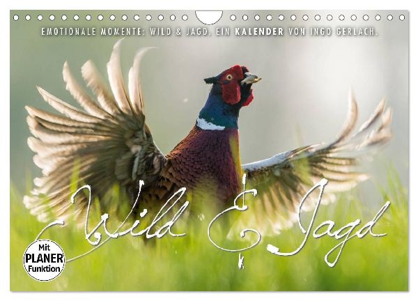 Emotionale Momente: Wild und Jagd. (Wandkalender 2026 DIN A4 quer), CALVENDO Monatskalender