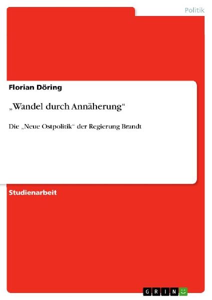 "Wandel durch Annäherung"