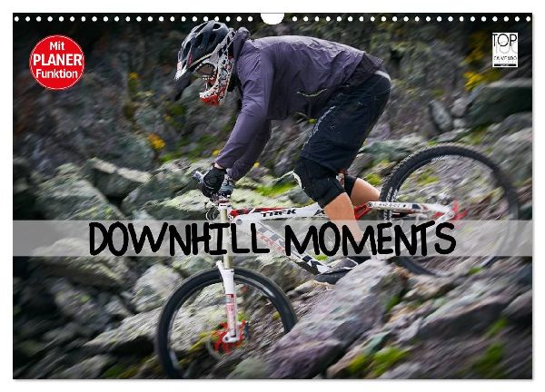 Downhill Moments (Wandkalender 2026 DIN A3 quer), CALVENDO Monatskalender