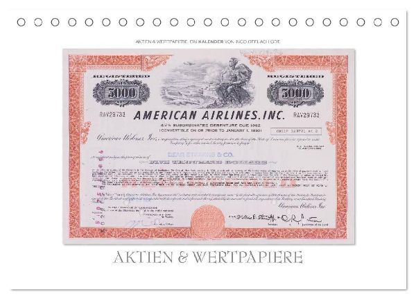 Aktien & Wertpapiere / CH-Version (Tischkalender 2026 DIN A5 quer), CALVENDO Monatskalender