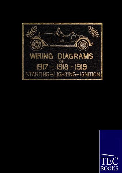 1917 - 1919 Automobile Wiring Diagrams