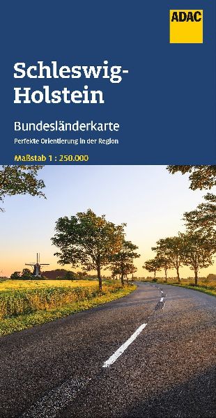 ADAC Bundesländerkarte Deutschland 01 Schleswig-Holstein 1:250.000