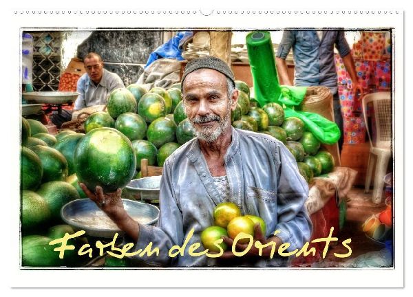Farben des Orients (Wandkalender 2026 DIN A2 quer), CALVENDO Monatskalender