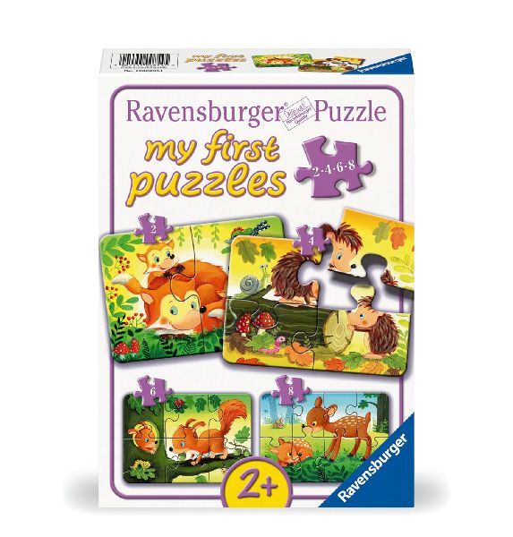 2, 4, 6, 8 Teile - Kleine Tierfamilien