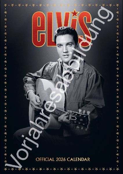 Elvis Posterkalender 2027