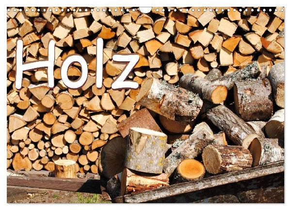 Holz (Wandkalender 2026 DIN A3 quer), CALVENDO Monatskalender