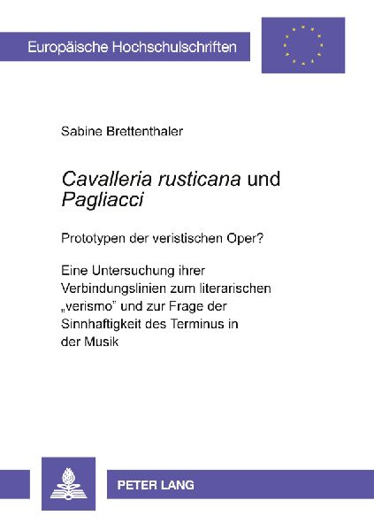 'Cavalleria rusticana' und 'Pagliacci'