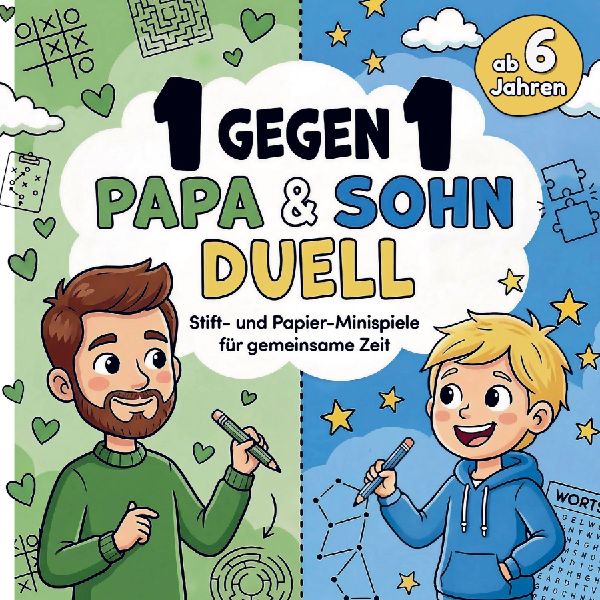 1 gegen 1 Papa & Sohn Duell