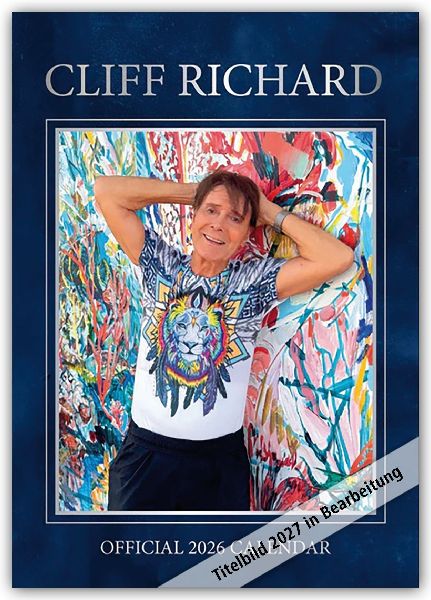 Cliff Richard 2027 - A3-Posterkalender