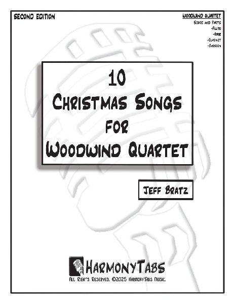 10 Christmas Songs for Woodwind Quartet