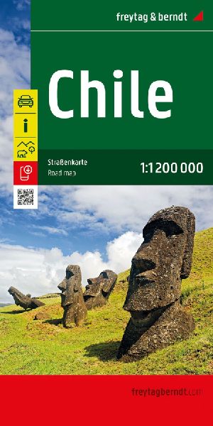 freytag & berndt Straßenkarte Chile 1:1,2 Mio.