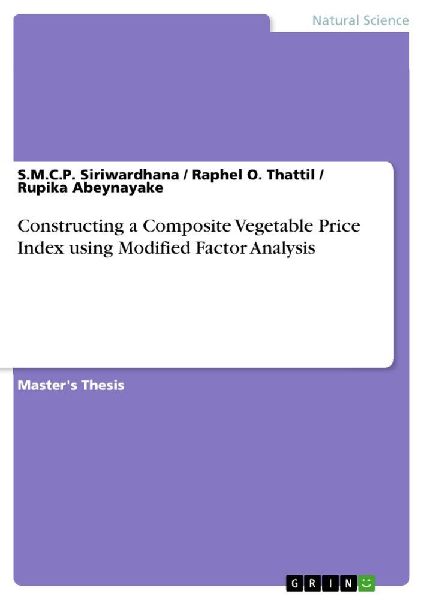 Constructing a Composite Vegetable Price Index using Modified Factor Analysis