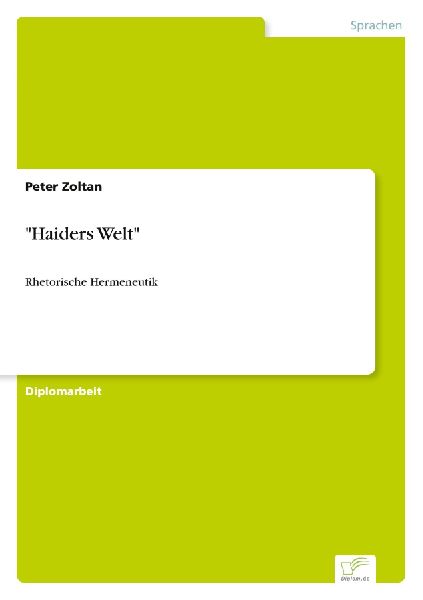 "Haiders Welt"