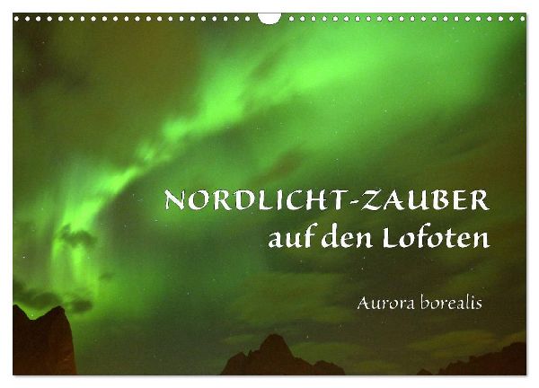 Nordlicht-Zauber auf den Lofoten. Aurora borealis (Wandkalender 2026 DIN A3 quer), CALVENDO Monatskalender