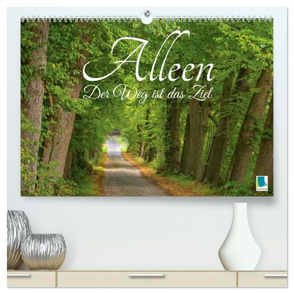 Alleen: Der Weg ist das Ziel (hochwertiger Premium Wandkalender 2026 DIN A2 quer), Kunstdruck in Hochglanz