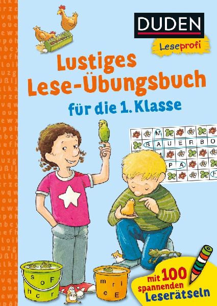 Duden Leseprofi - Lustiges Lese-Übungsbuch für die 1. Klasse
