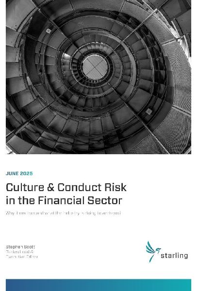 2025 Culture & Conduct Risk in the Financial Sector