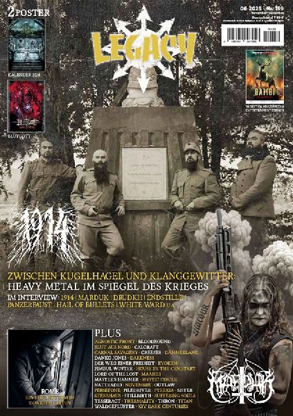 LEGACY MAGAZIN: THE VOICE FROM THE DARKSIDE (Ausgabe #159 (6/2025))