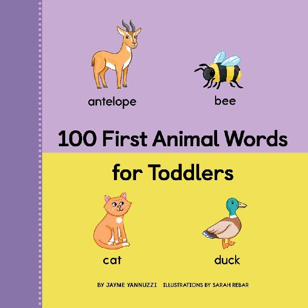 100 First Animal Words for Toddlers