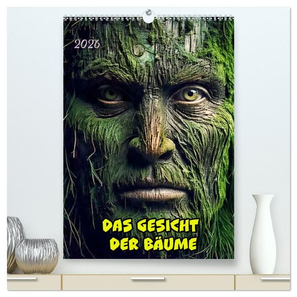 Das Gesicht der Bäume (hochwertiger Premium Wandkalender 2026 DIN A2 hoch), Kunstdruck in Hochglanz