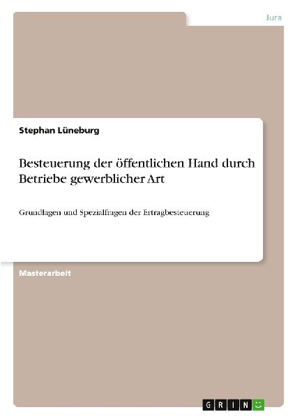 Besteuerung der öffentlichen Hand durch Betriebe gewerblicher Art