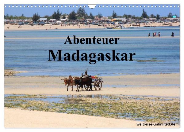 Abenteuer Madagaskar (Wandkalender 2026 DIN A3 quer), CALVENDO Monatskalender
