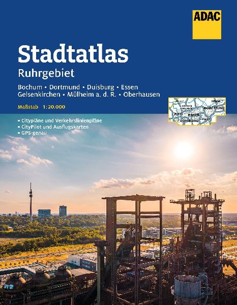 ADAC Stadtatlas Ruhrgebiet 1:20.000