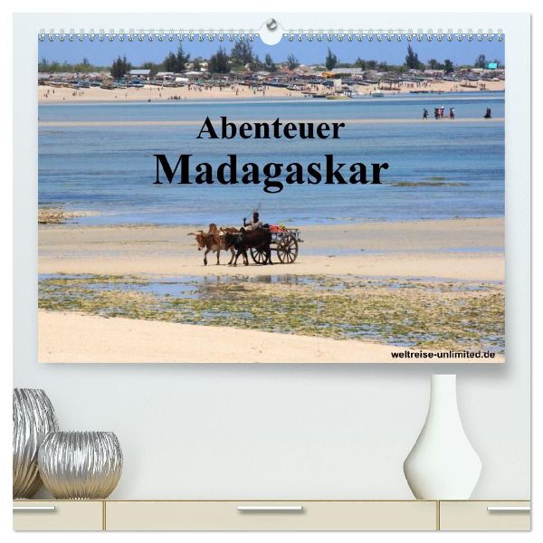 Abenteuer Madagaskar (hochwertiger Premium Wandkalender 2026 DIN A2 quer), Kunstdruck in Hochglanz
