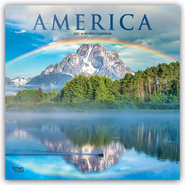 America - Amerika 2027 - 16-Monatskalender