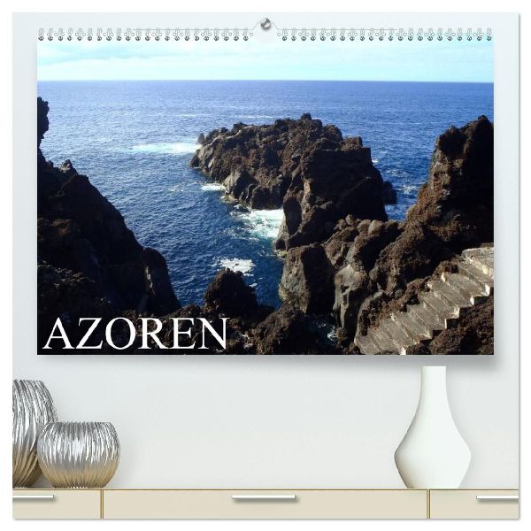 Azoren 2026 (hochwertiger Premium Wandkalender 2026 DIN A2 quer), Kunstdruck in Hochglanz
