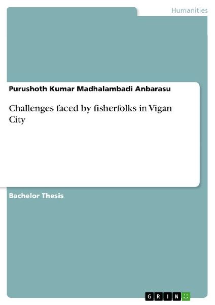 Challenges faced by fisherfolks in Vigan City