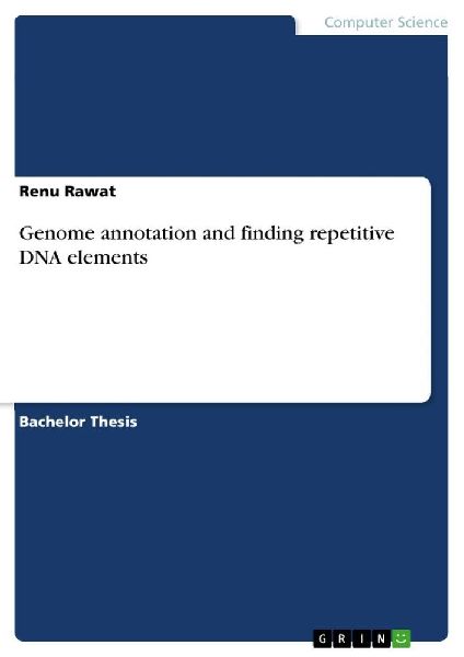 Genome annotation and finding repetitive DNA elements