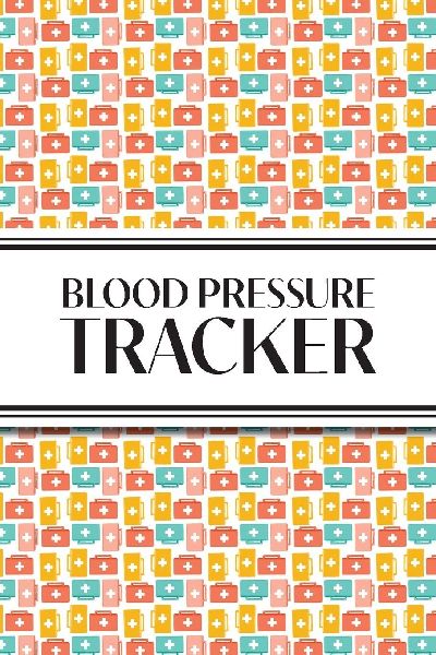 1-Year Blood Pressure Tracker (Multi-Color Medical Boxes)
