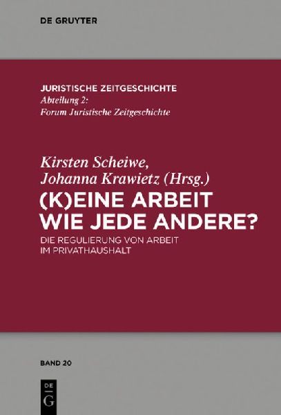 (K)Eine Arbeit wie jede andere?